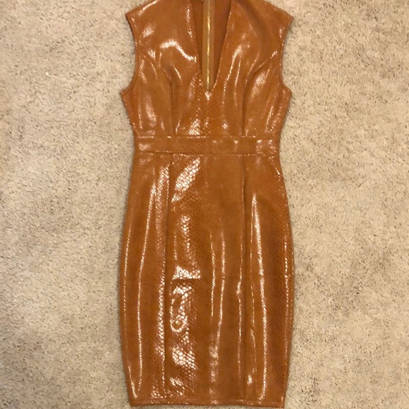 Snake Print Dress - Picture 1 of 4